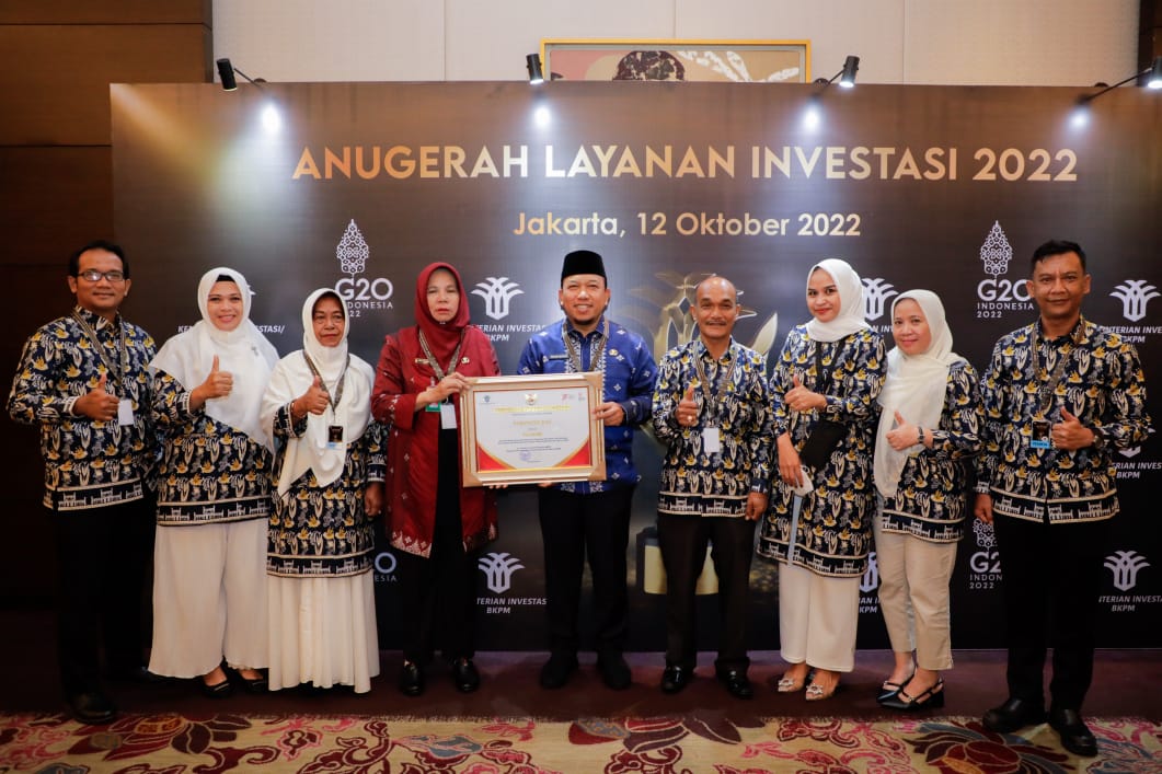 Anugerah Layanan Investasi Tahun 2022, DPMPTSP Siak Nomine Delapan ...